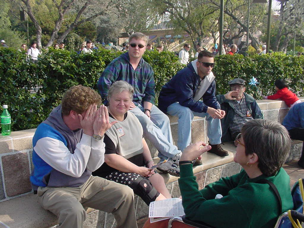 Christmas Eve At Disneyland 2000