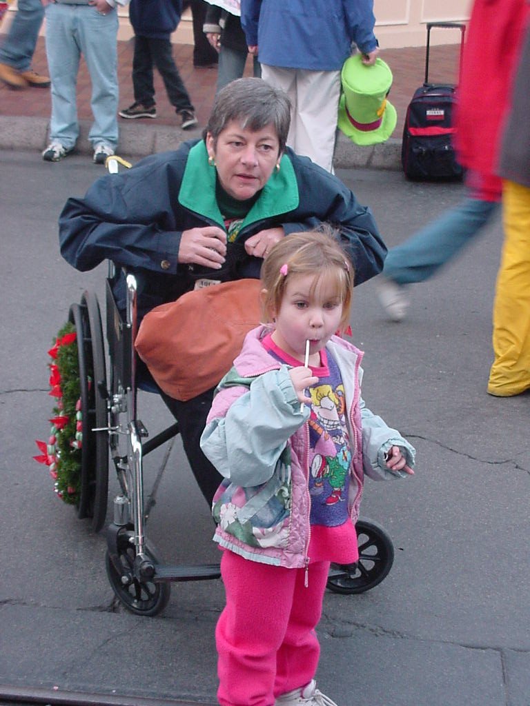 Christmas Eve At Disneyland 2000