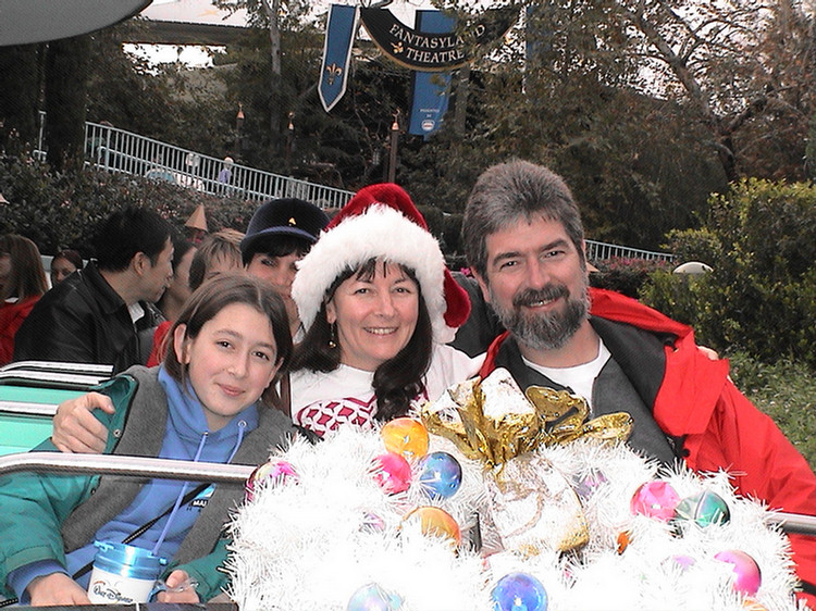 Disneyland Christmas Eve 2002