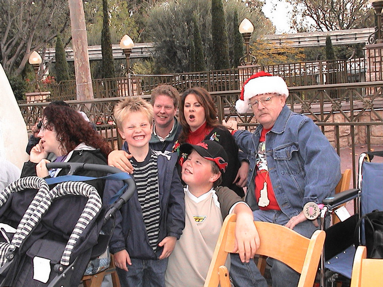 Disneyland Christmas Eve 2002