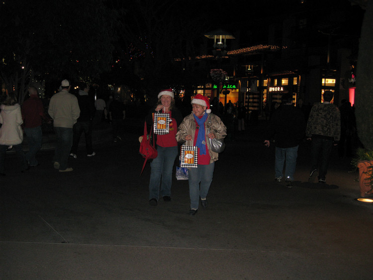 Christmas Eve at Disneyland 2008