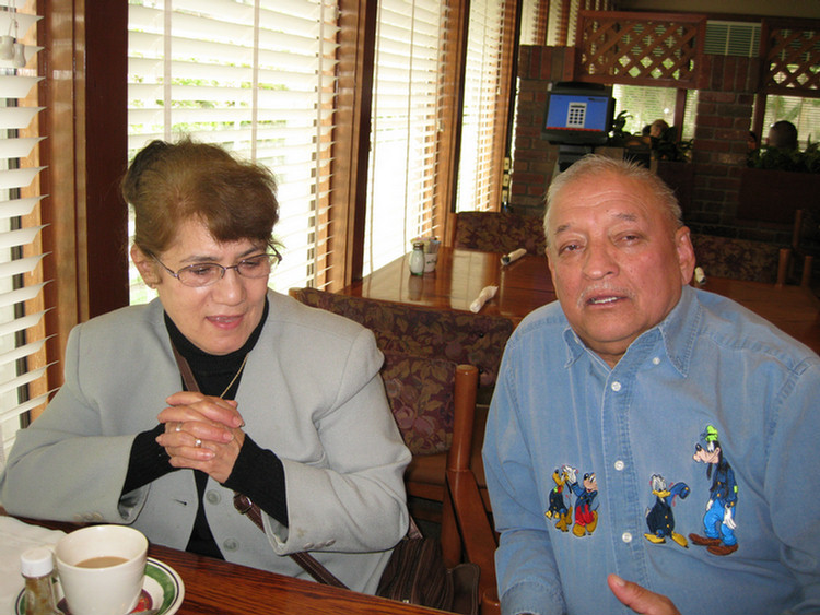 Javier and Paul have a birthday luncheon