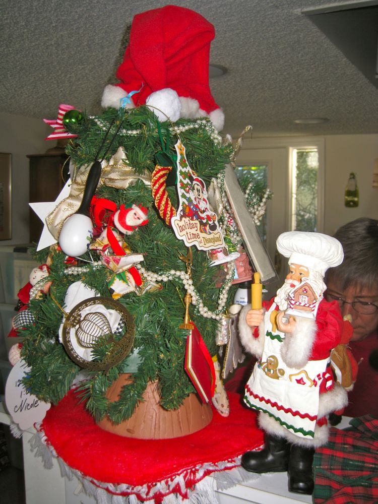 Decorating for Christmas  November 2010