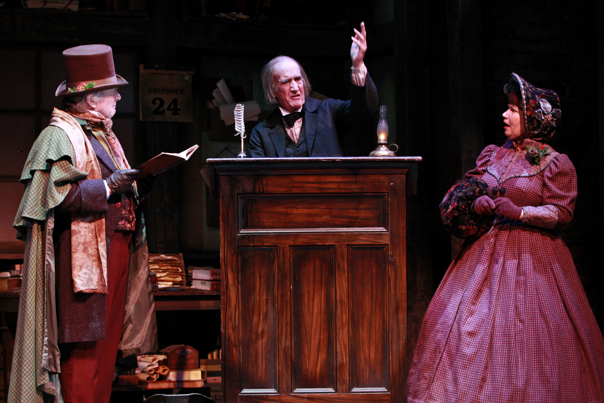 A Christmas Carol at South Coast Repertory with Family and Friends