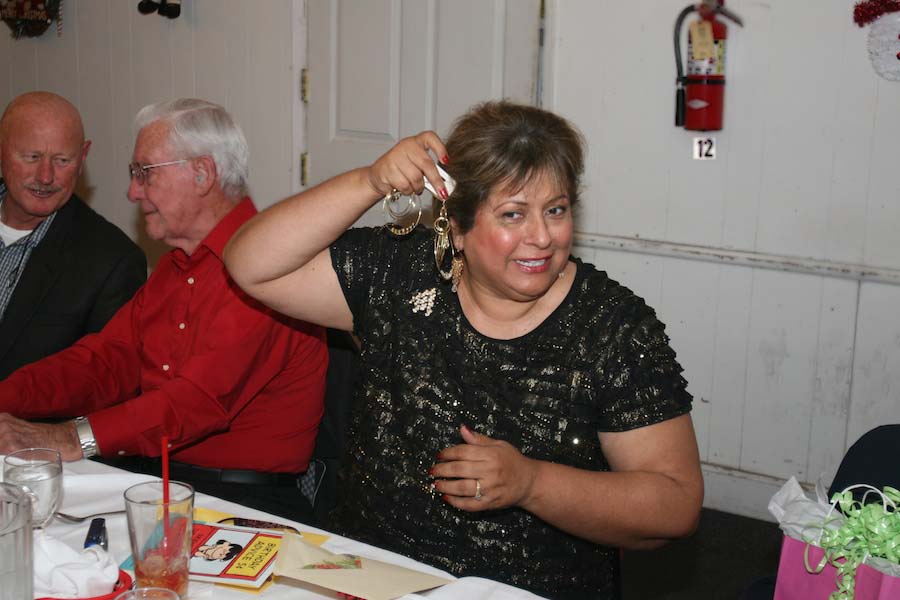 Dancing with friends at the Garden Grove Elks 12-22-2012