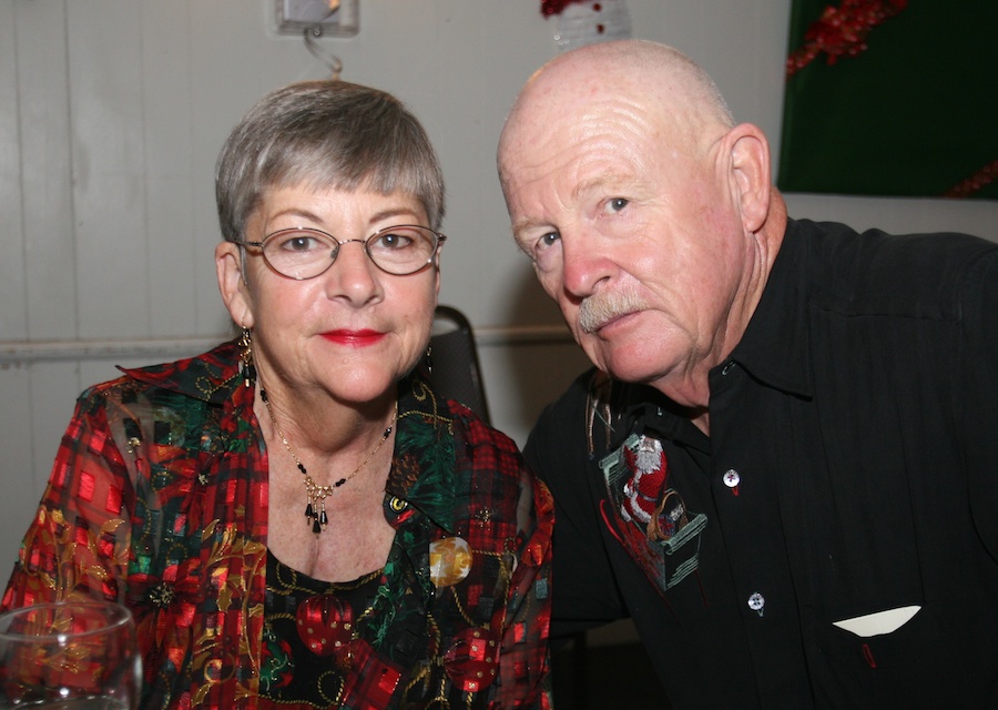 Dancing with friends at the Garden Grove Elks 12-22-2012