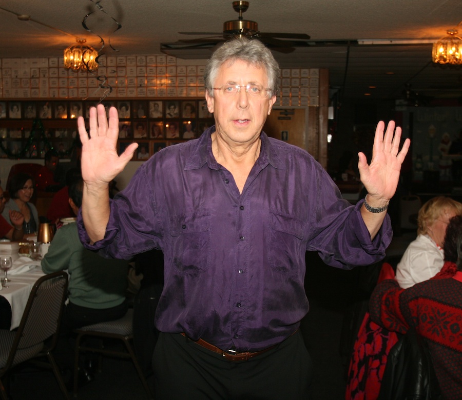 Dancing with friends at the Garden Grove Elks 12-22-2012