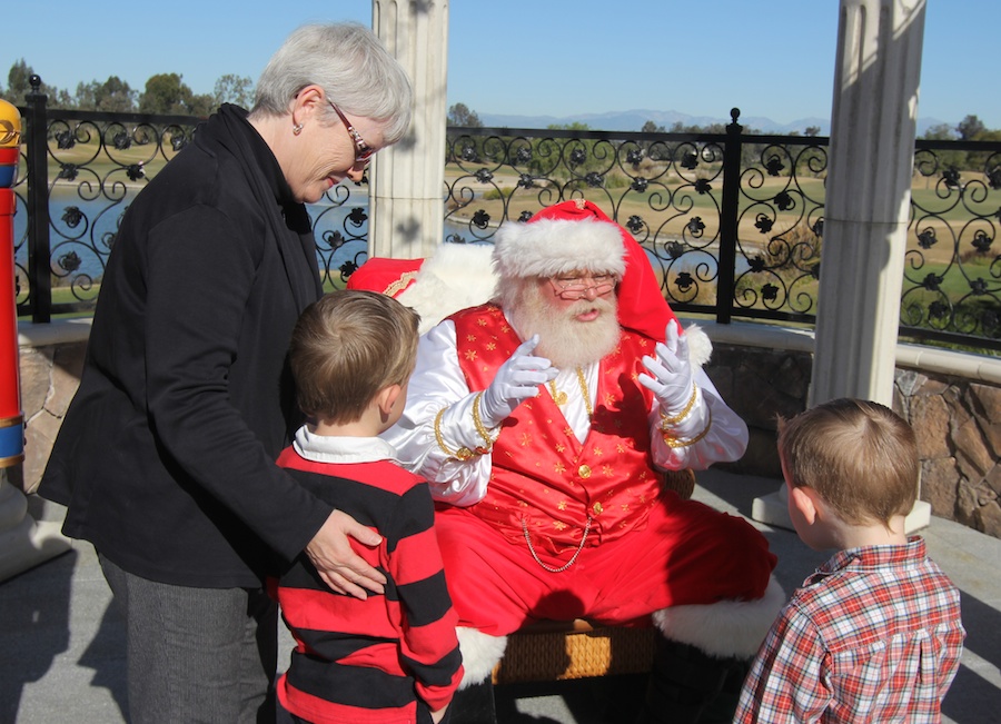 Brunch with Santa at Old Ranch December 2013