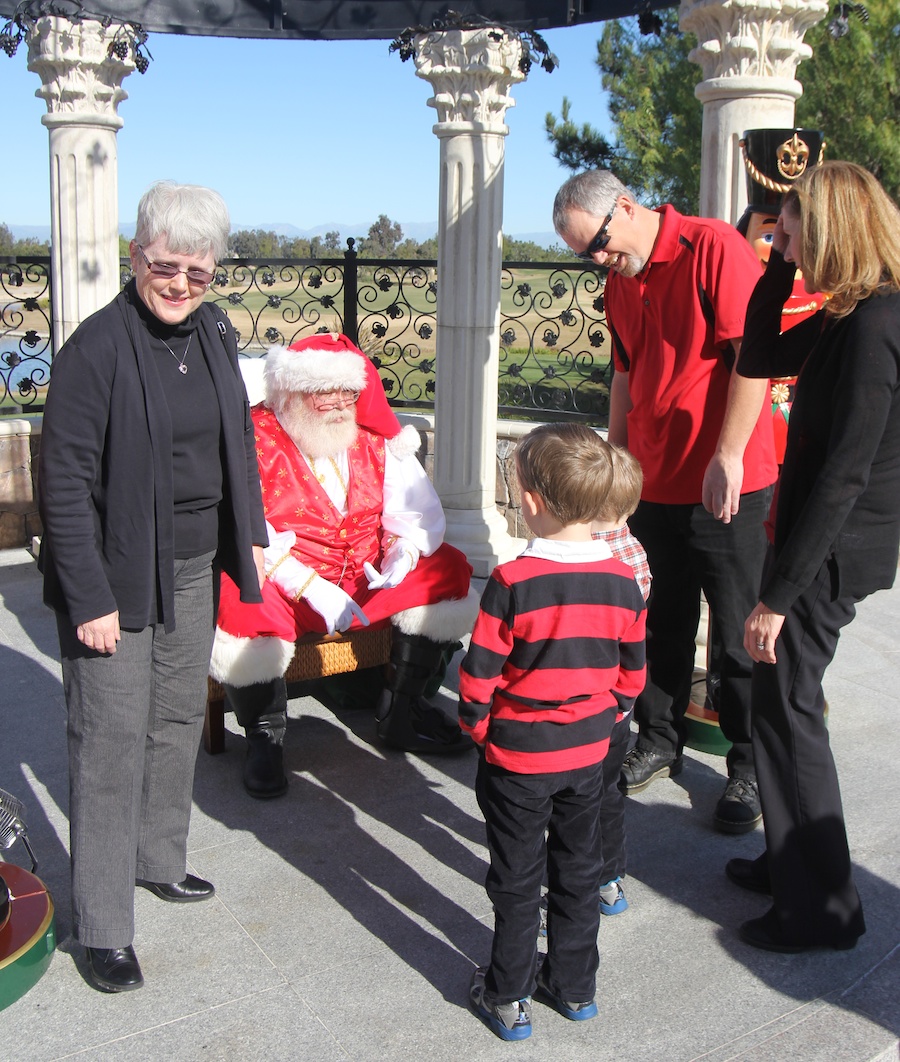 Brunch with Santa at Old Ranch December 2013