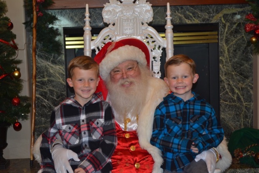 Santa Brunch 2014 with the Vallari's at Old Ranch