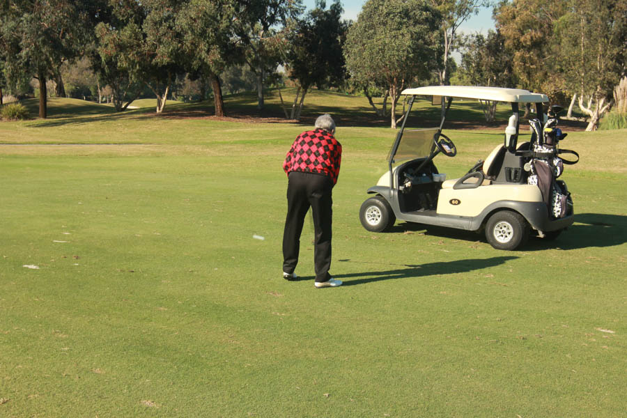 Golf at Old Ranch 12/9/2014