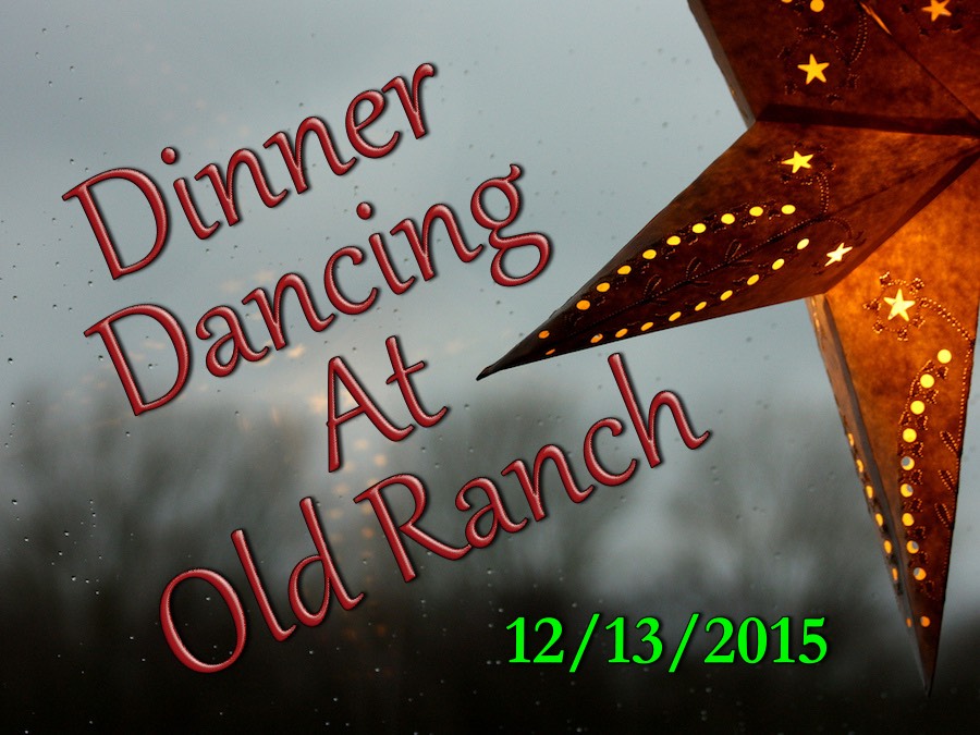 Dinner dancing at the Old Ranch Country Club December 2015