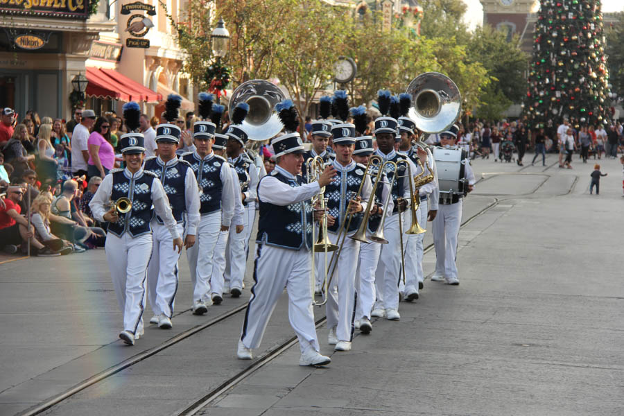 An early visit to Disneyland Christmas 2017