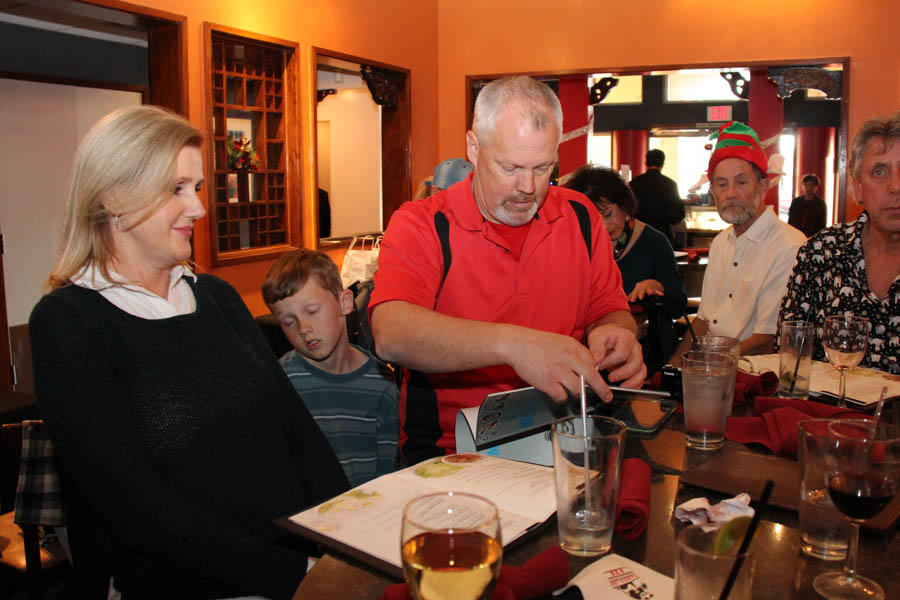 Christmas Day Dinner with friends and family at the Panda Inn 2017