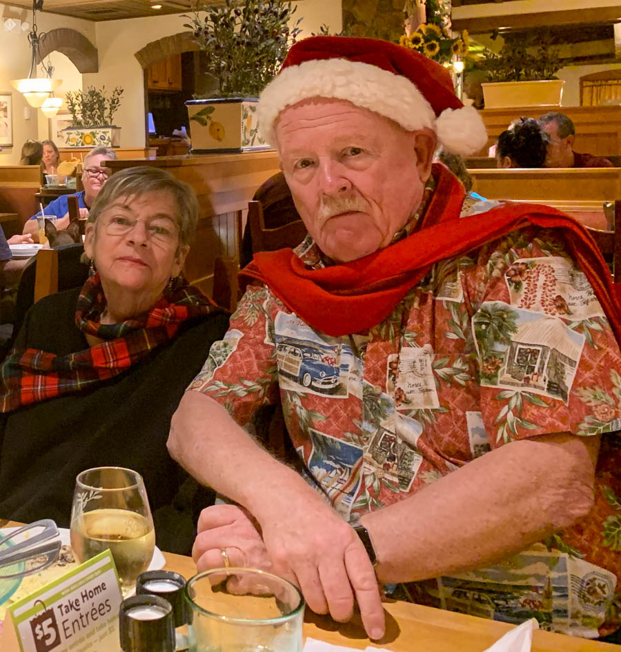 Family Dinner On The Fly At OLive Garden 12/12/2019