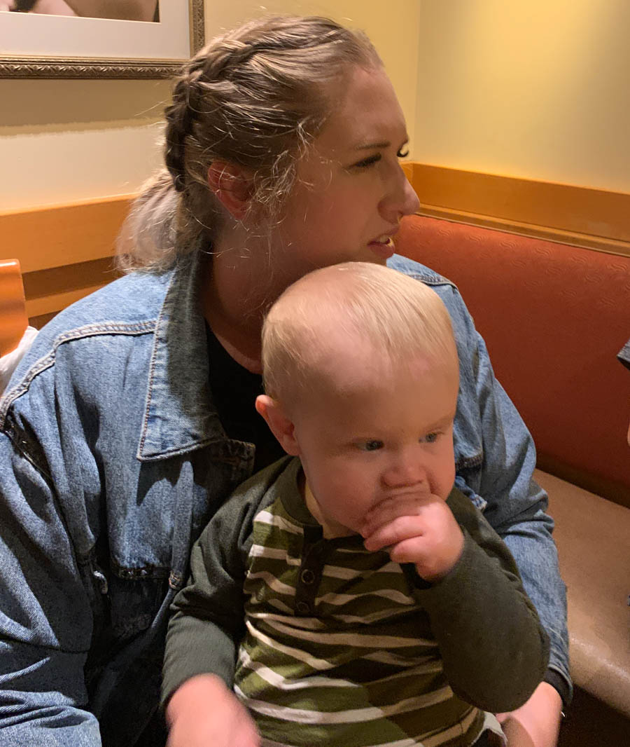 Family Dinner On The Fly At OLive Garden 12/12/2019