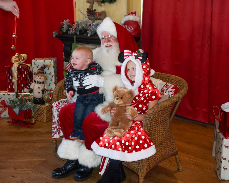 Visiting Santa Before Breakfast At Catal 12/24/2019