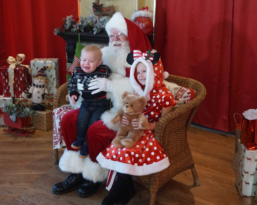 Visiting Santa Before Breakfast At Catal 12/24/2019