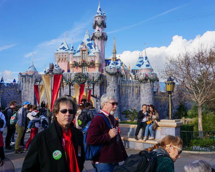 On the Disneyland Christmas Walking Tour 12/24/2019