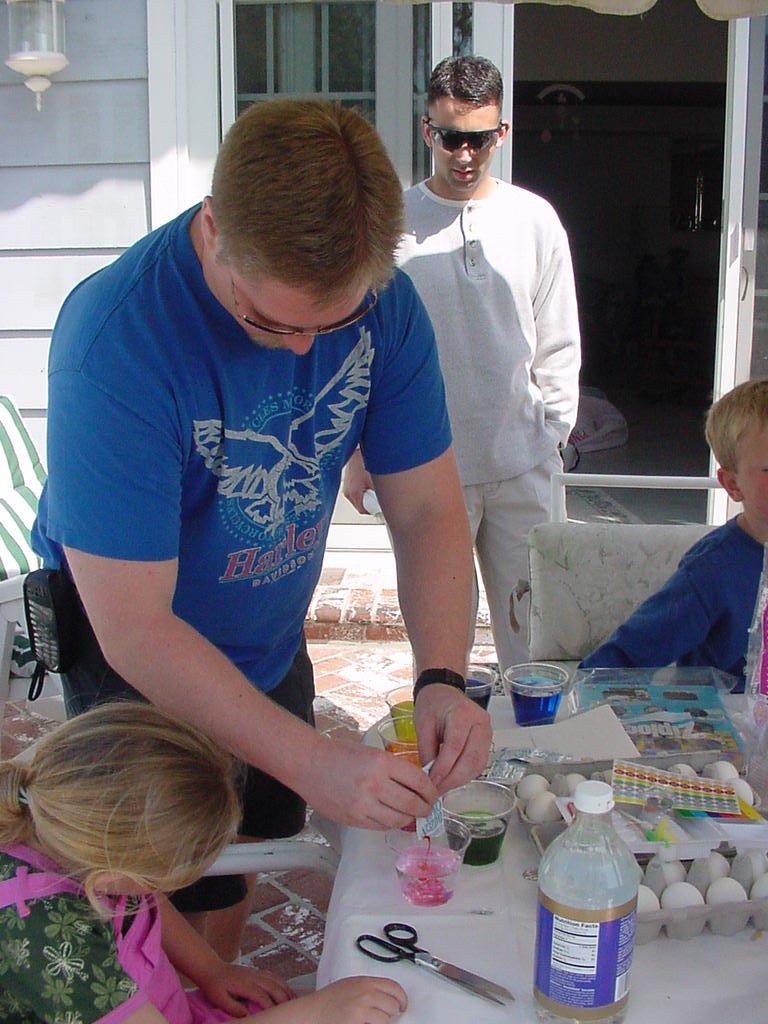 Easter 2001 With The Liles Family