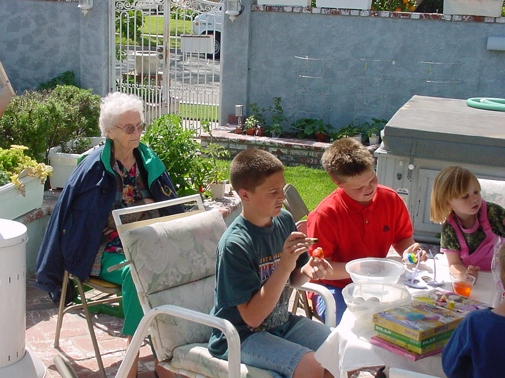 Easter 2001 With The Liles Family