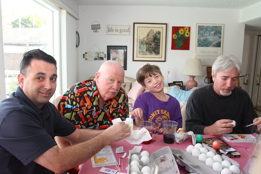 Decorating Easter Eggs April 19th 2014