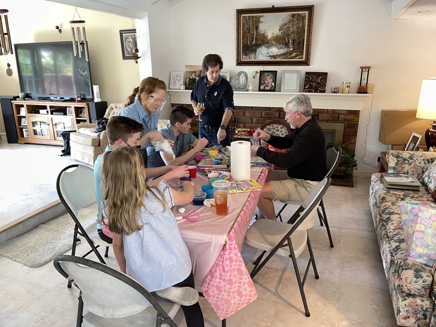 Easter Eve  Egg Decorating 2021