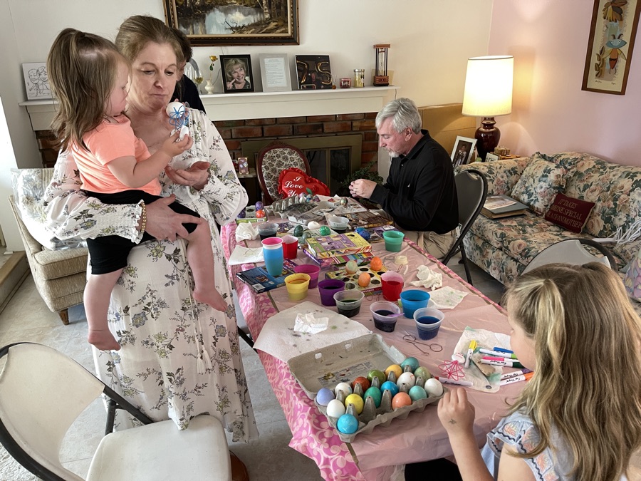 Easter Eve  Egg Decorating 2021