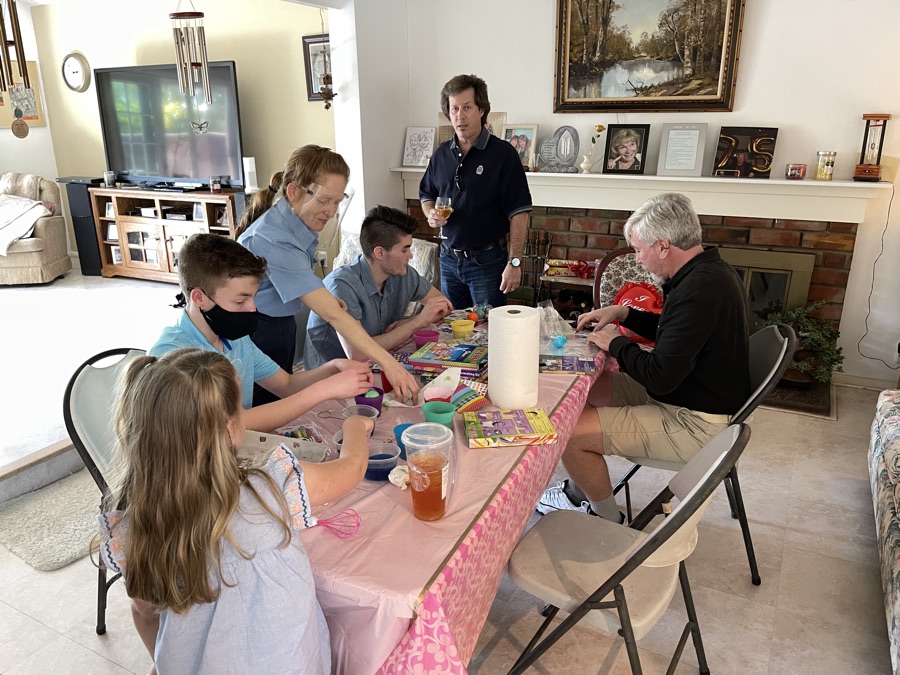 Easter Eve  Egg Decorating 2021