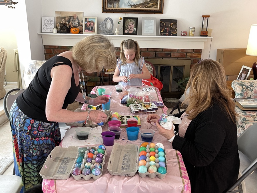 Easter Eve  Egg Decorating 2021