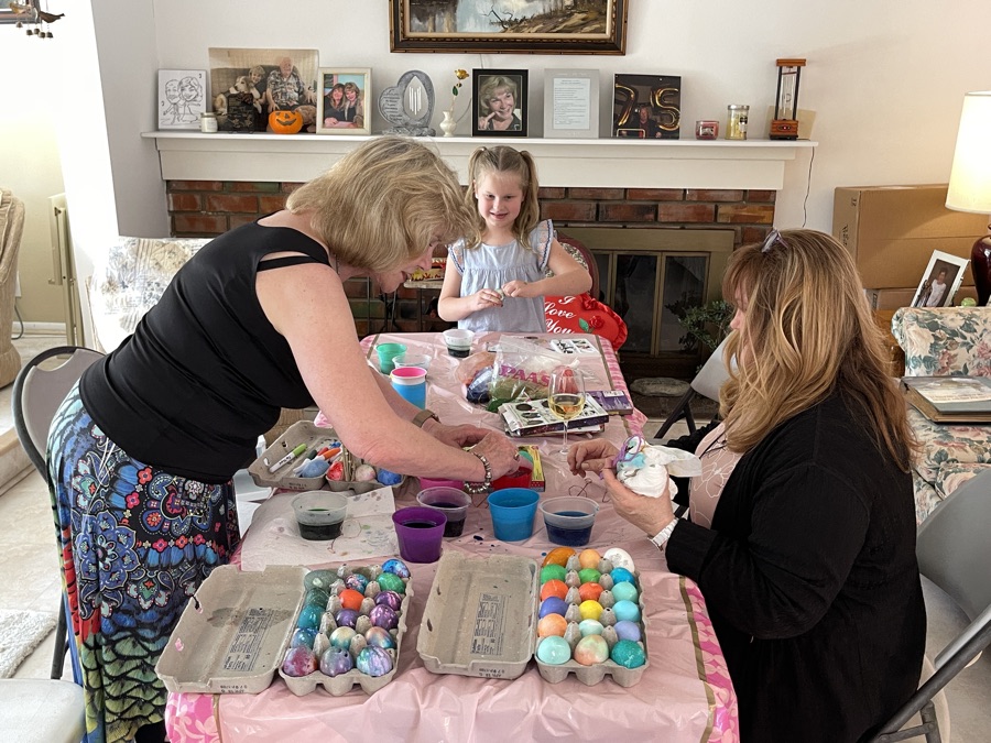 Easter Eve  Egg Decorating 2021