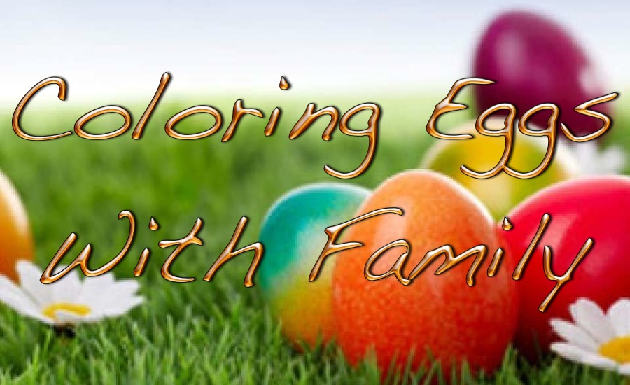 Egg coloring activities Easter 2013