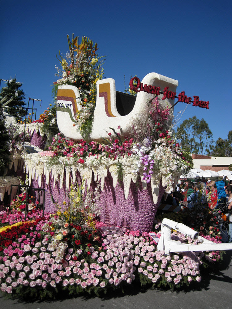 2010 Rose Parade Floats