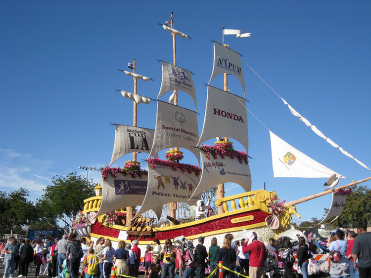 2010 Rose Parade Floats