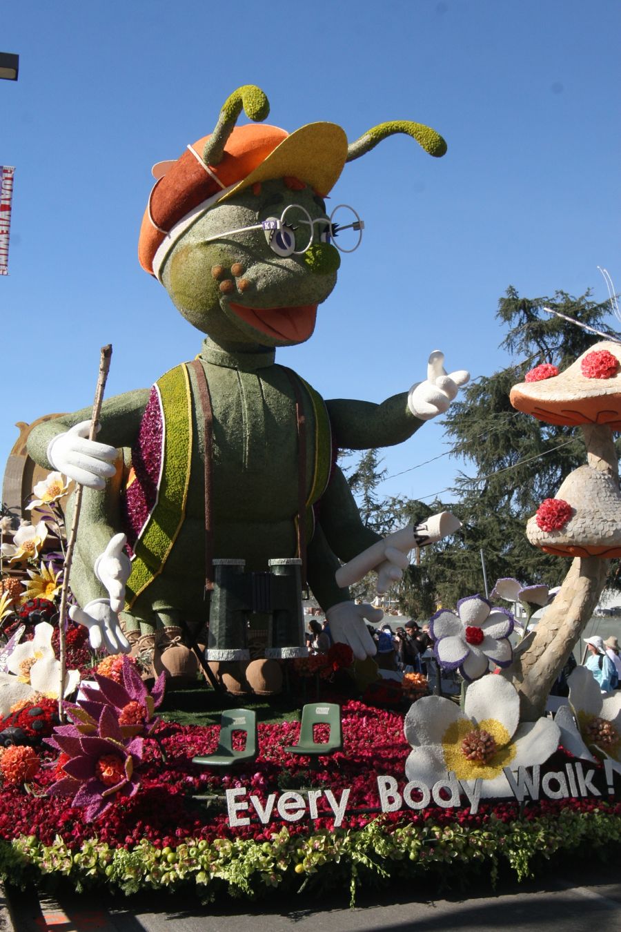 New Years 2012 Rose PArade floats