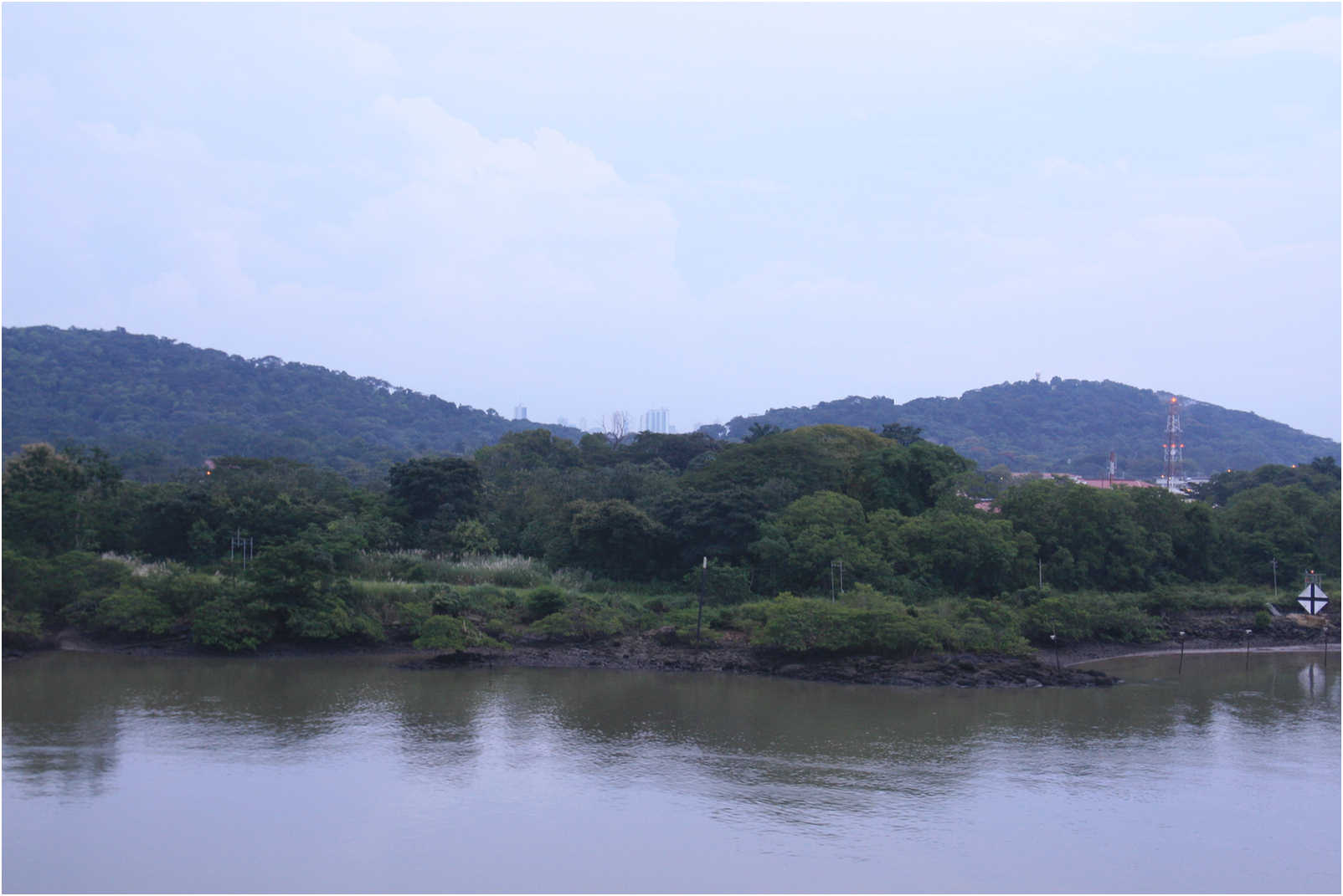 Entering The Panama Canal