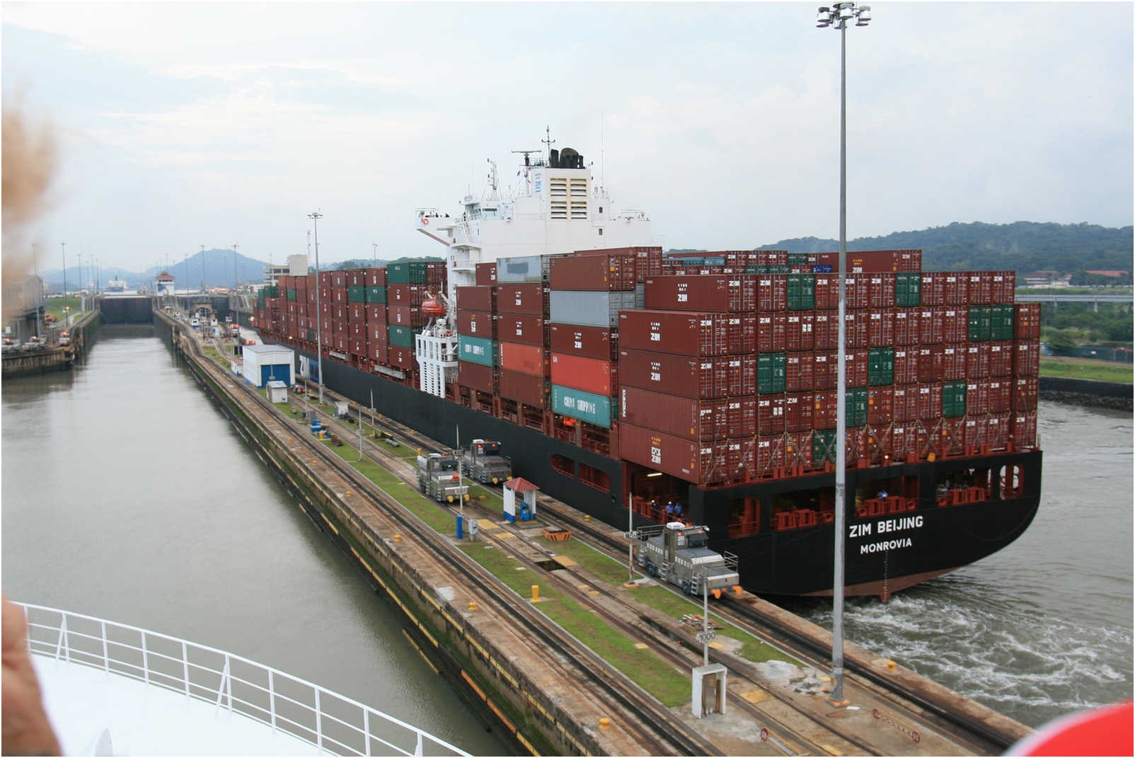 Entering The Panama Canal