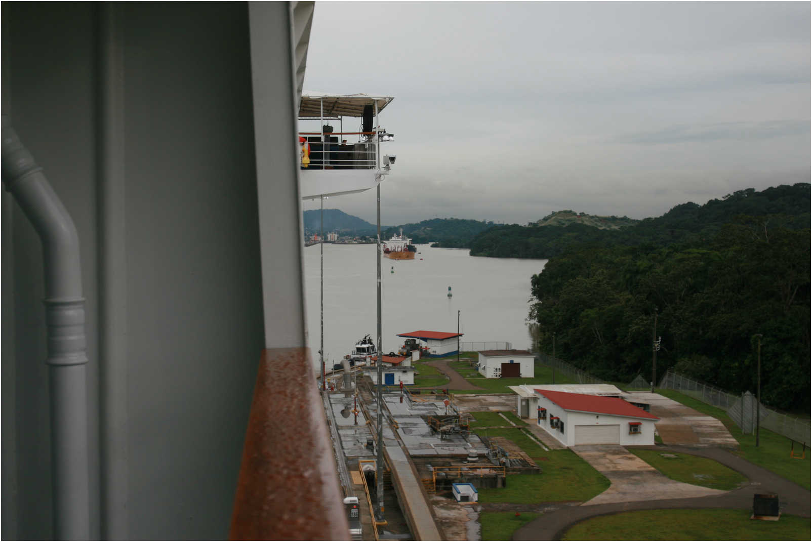 Leaving Lake Gatun