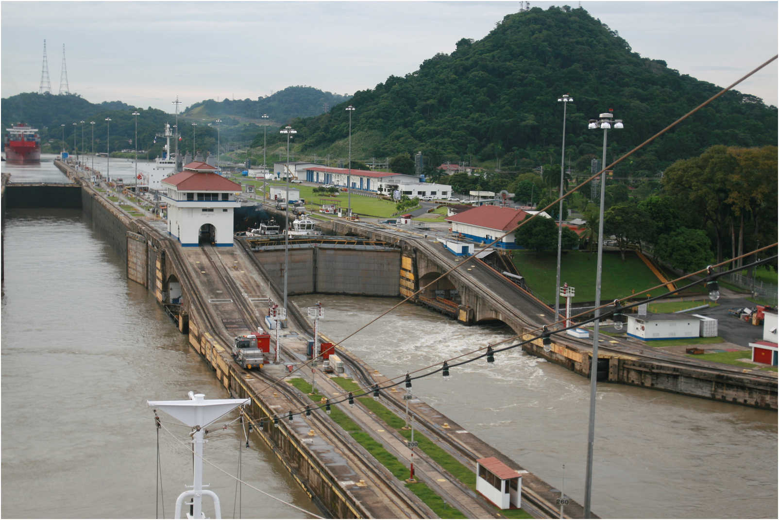 Leaving Lake Gatun