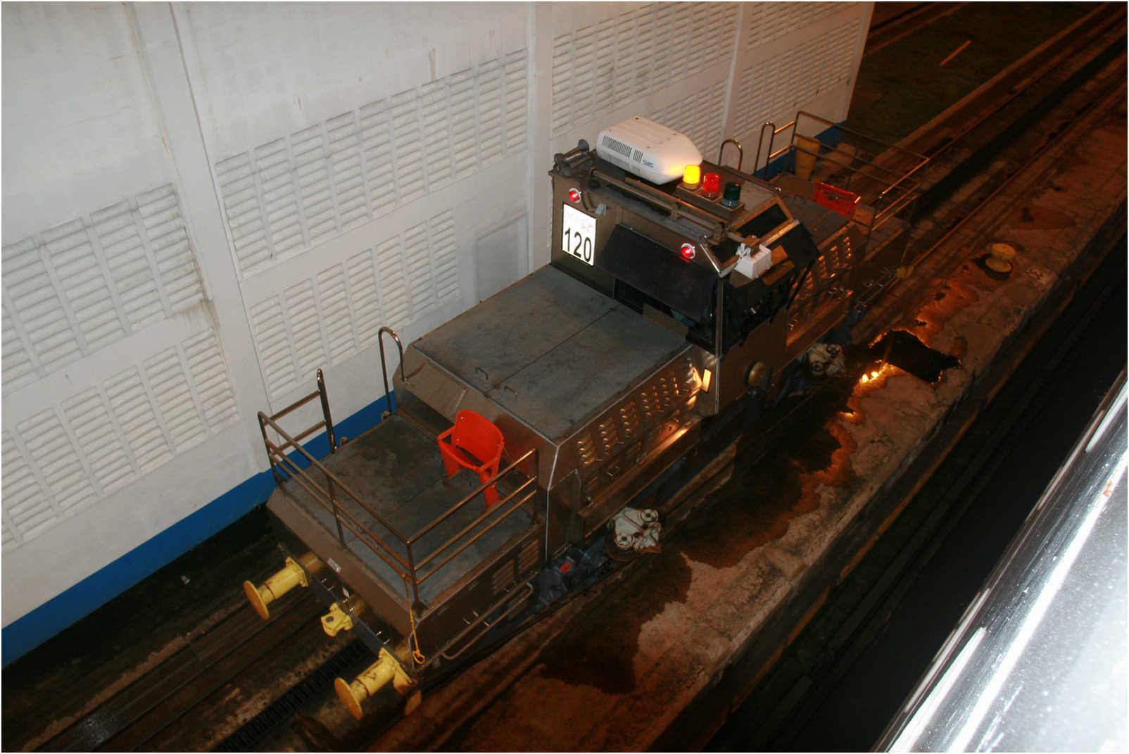 Leaving Lake Gatun And Passing Thru The Locks