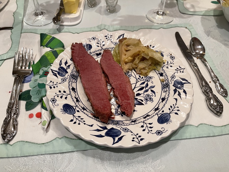 Saint Patrick's Dinner 2021
