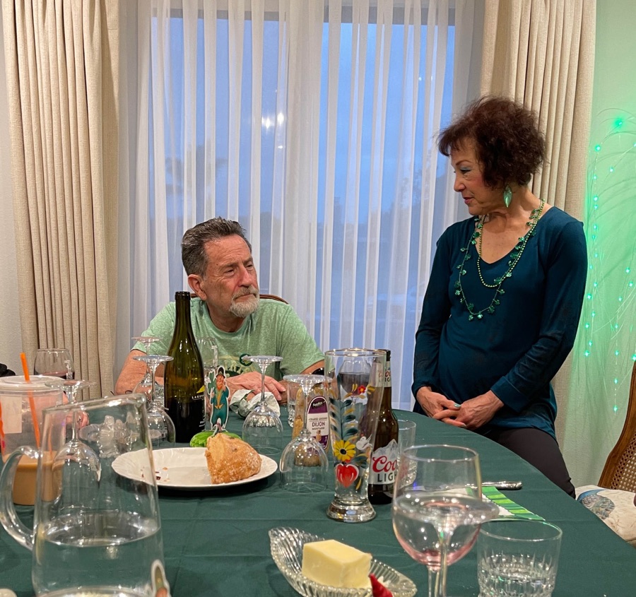 St. Patrick's Day 2022 dinner with family and Friends