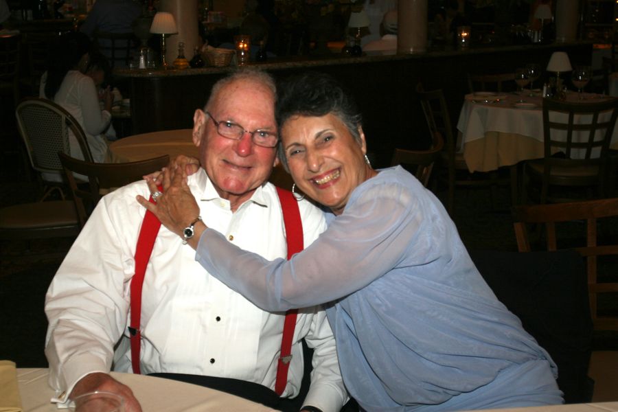 Returning to the restaurant  after the Avalon Ball 2011