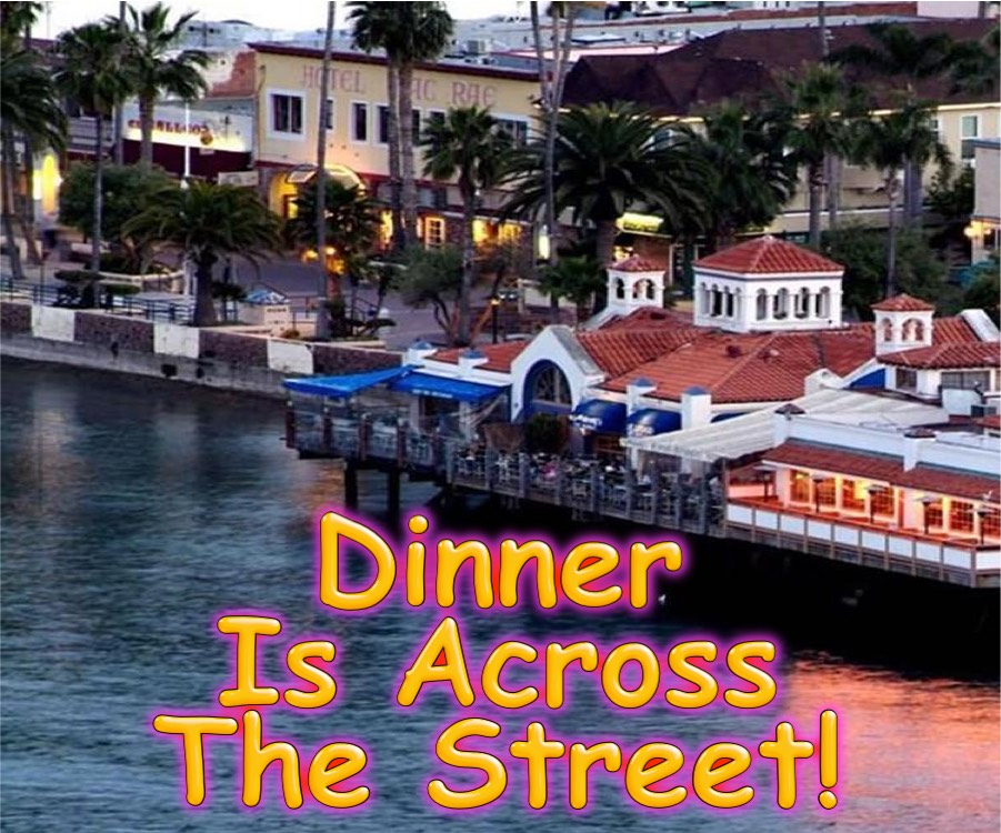 Dinner and a movie on Catalina Island May 15th 2015