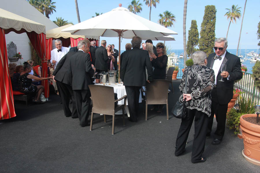 Pre-Ceremony visit on the patio