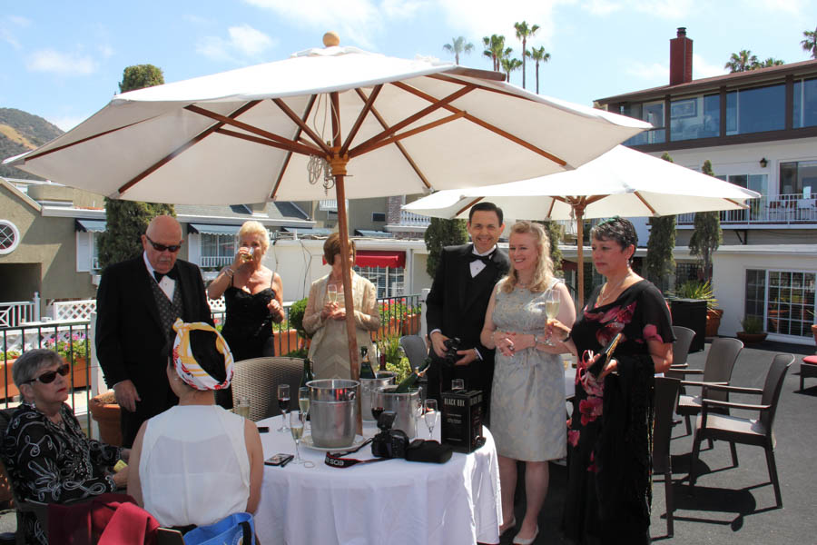 Pre-Ceremony visit on the patio