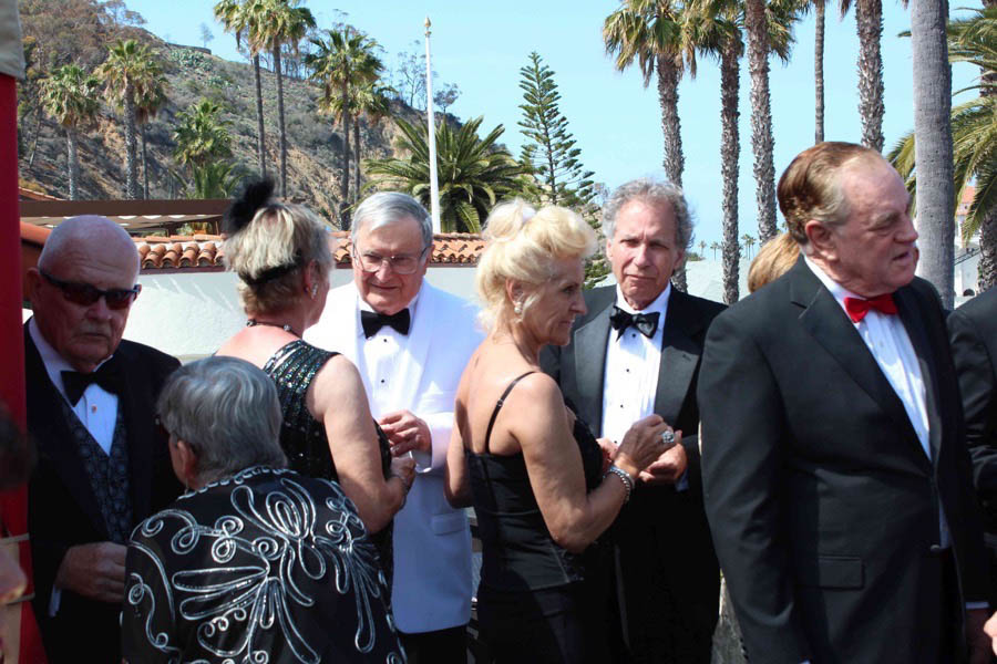 Ceremony visit on the patio