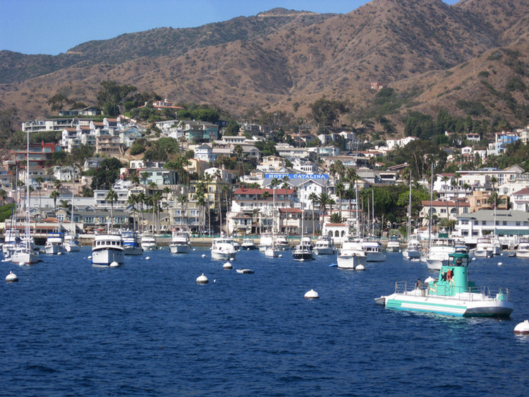 August 2009 trip over to Catalina