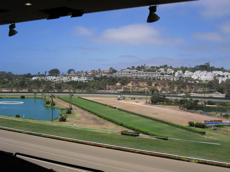 Del Mar Adventure 2008, at the races