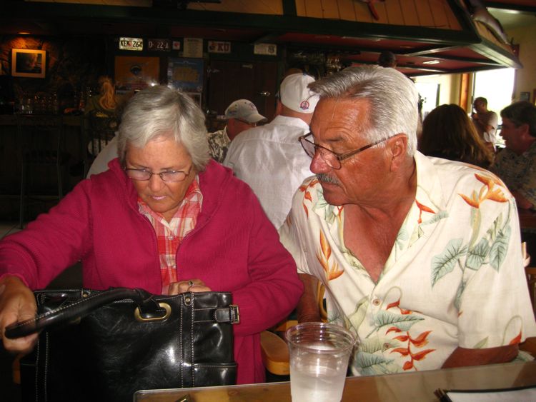 Dining at the Tidewater Tavern Del Mar 2010